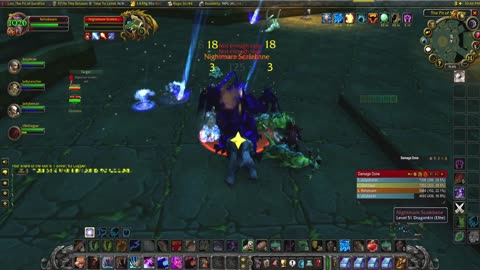 World of Warcraft Classic Druid Tanking at Sunken Temple