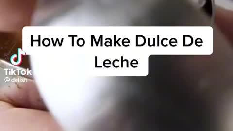 Homemade Dulce De Leche