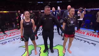 Zhang Weili Octagon Interview _ UFC 281