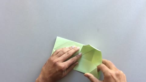 Napkin Fold Envelope Card - DIY Tutorial - Origami & Paper folds. Arts and crafts for kids