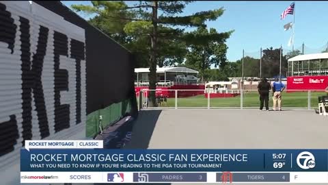 What to know if you're headed to the Rocket Mortgage Classic