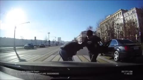 Street fight Russia