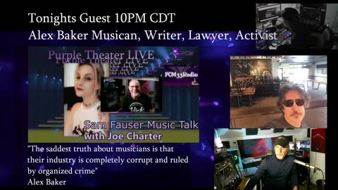 Music Show Alex Baker Family Law expert, Singer-Songwriter Interview #BMI #ASCAP