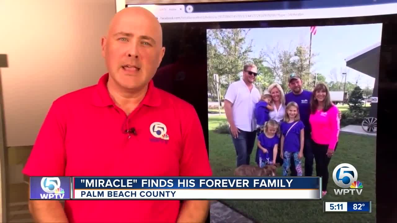 'Miracle' finds his forever family