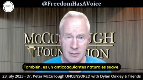 Dr. Peter McCullough nos ofrece su programa de detox de la proteína spike