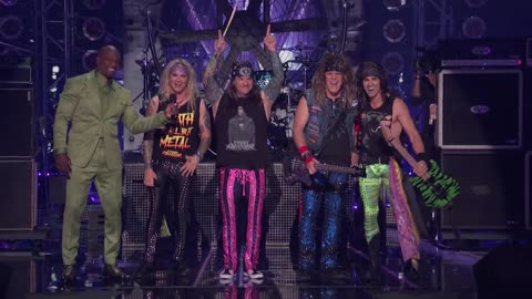 Steel Panther Rocks the stage with "death to All But Material" | Qualifiers | AGT 2023