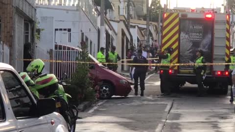 Incendio deja cinco muertos en Floridablanca Agosto 24/2018