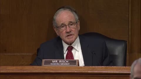 Sen. Risch to Sec. Blinken: "There is not enough lipstick in the world to put on this pig...”