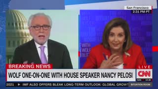 Pelosi Acts Like a Complete Lunatic During CNN Interview