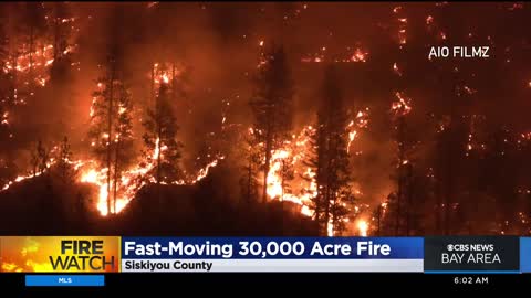 Gov. Newsom declares emergency over fast-growing McKinley Fire