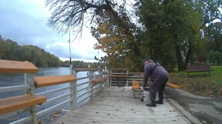 fishing in October part of November