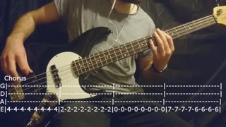 HIM - The Funeral Of Hearts Bass Cover(Tabs)