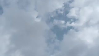 Barcelona sky footage 2/13/2022