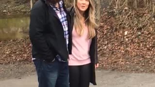 Gender Reveal Car Flip