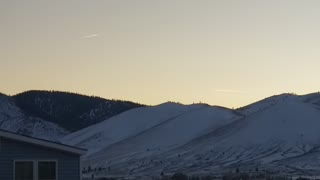 Even night time chemtrails