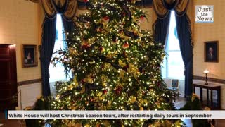 White House will host Christmas Season tours, after restarting daily tours in September