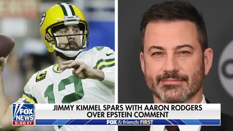 Jimmy Kimmel threatens legal action against Aaron Rodgers over Epstein list comment (Jan 3, 2024)