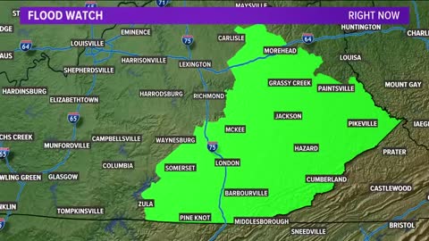 Kentucky flooding: Latest radar and forecast