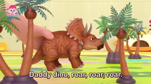 🦖🖐 Dino Finger Family and More Songs | Bebefinn Nursery Rhymes for Kids