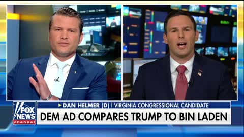 Pete Hegseth confronts Dem who compares Trump to Osama bin Laden