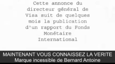 ACHTUNG !!! VISA NOUS PRÉPARE LE HOLD UP DU SIÈCLE - UTILE LE COVID NON !!!