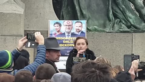 Protest lékařů 21.11.2021 - Soňa Peková