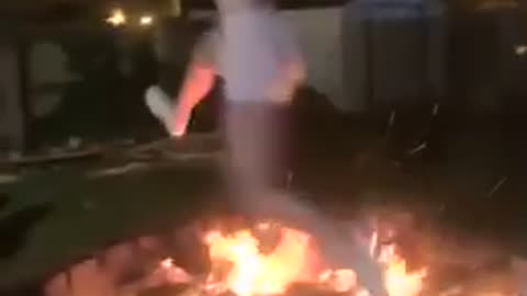 Playing with fire!