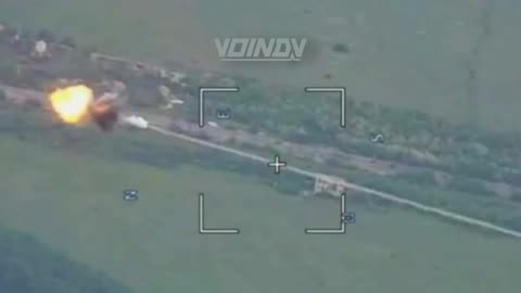 Russian air defense shoots down a UAF recon drone