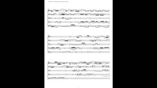 J.S. Bach - Well-Tempered Clavier: Part 1 - Prelude 01 (Trombone Quintet)