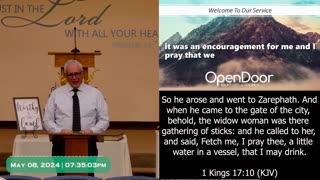 Encouraging Message – God's Stabilizing Agents (1 Kings 17)