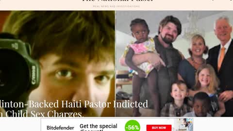 Clinton-Backed Haiti Pastor Indicted on Child Sex Charges.