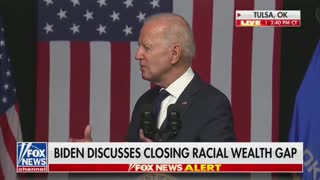Racist Joe Strikes Again