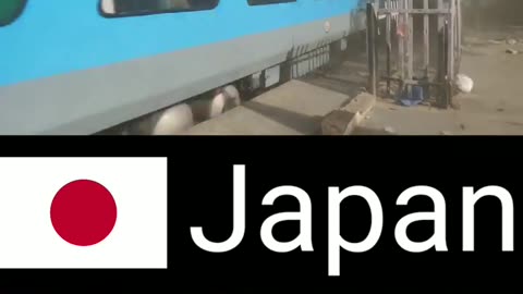 "Japan vs. India: The Fastest Train"