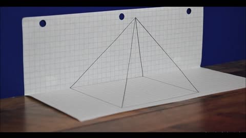 🎨 How To Draw Easy 3D Pyramid 🎨