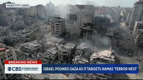 Israel continues strikes on Gaza following Hamas assault