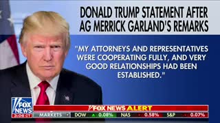 Trump Claps Back At AG Garland After He ADMITTED To Calling The Raid