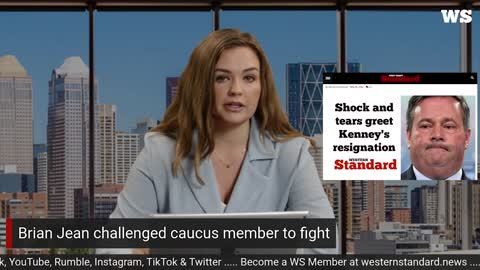 WATCH: MLAs say Brian Jean challenged caucus member to fight