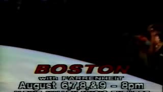 August 1, 1987 -Boston and Huey Lewis and the News at Alpine Valley Music Center