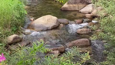 Waterfall relaxing soung