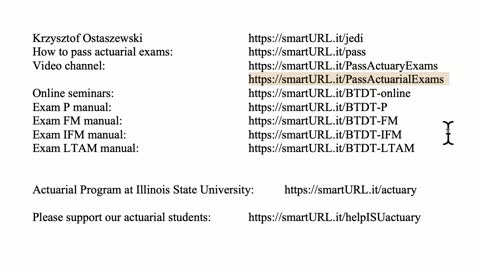 Exam LTAM exercise for August 14, 2021