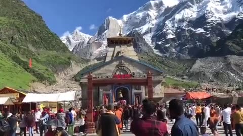 Kedarnath temple in India