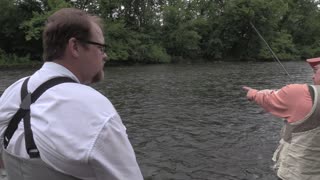 Controling Your Fishing Line in Rivers