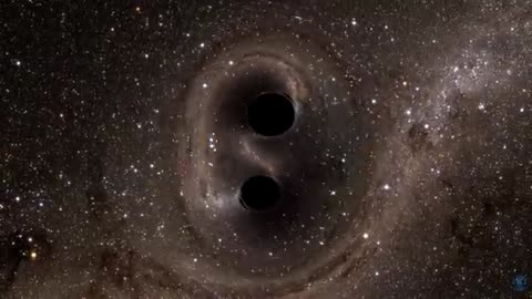 NASA Shows Two Black Holes Merge into One