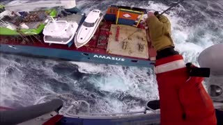 Cargo ship adrift off Norway after dramatic rescue