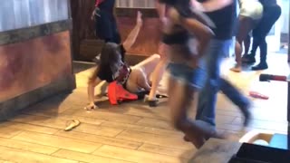Fight Breaks Out in Florida Fast Food Chain