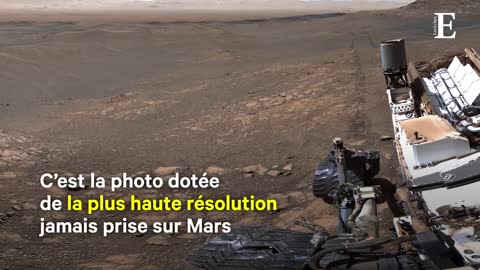 La NASA révèle une image hors norme de la planète Mars