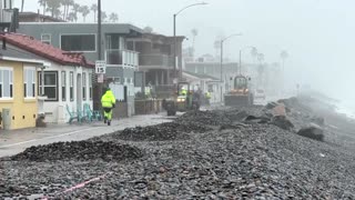 Cleanup underway after California thunderstorms