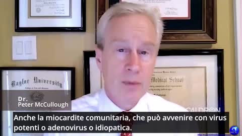 Dr Peter McCullough:"Il siero sperimentale causa Danni al cuore nei bambini in età prepuberale"