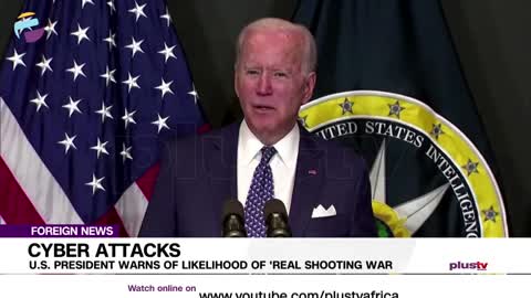 U.S President Warns Of Likelihood Of 'Real Shooting War' | FOREIGN