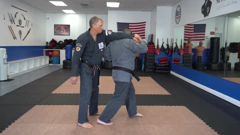 Correcting common errors executing the American Kenpo technique Entangled Wing